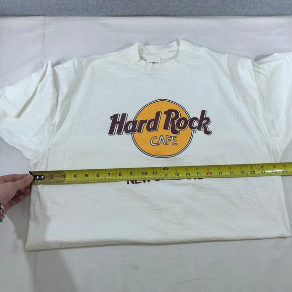 Vintage Hard Rock Cafe Uni sz XL New Orleans T Shirt 90s Made in USA 100% Cotton - Picture 9 of 10